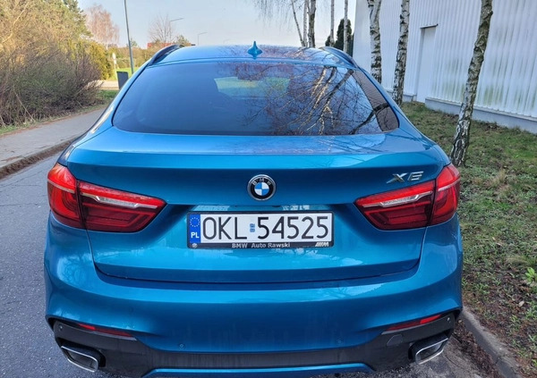 BMW X6 cena 210330 przebieg: 110432, rok produkcji 2019 z Kluczbork małe 301